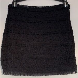 Black, Lace Guess Brand skirt